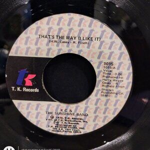 KC AND THE SUNSHINE BAND-That's The Way (I Like It) 1015 45rpm Record 1975